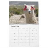 Calendrier La coutume Llama et Alpaca Any Year (Jan 2026)