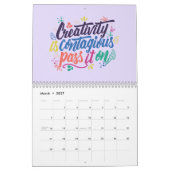 Calendrier La Créativité Est Contagieuse Passe-La (Mar 2027)