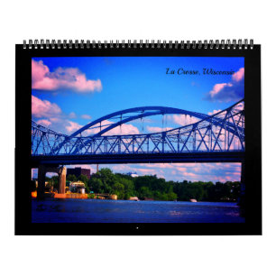 Calendrier La Crosse, le Wisconsin