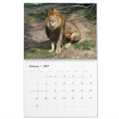 Calendrier La faune africaine (Feb 2027)