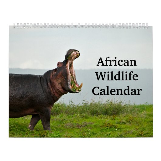 Calendrier La faune africaine (Protection)