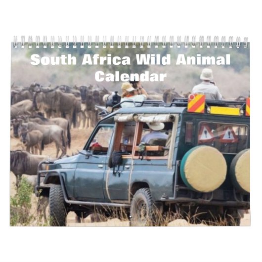 Calendrier La faune d'Afrique du Sud 2027 (Protection)