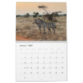Calendrier La faune d'Afrique du Sud 2027 (Jan 2027)