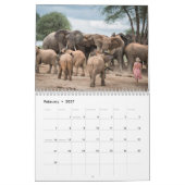 Calendrier La faune d'Afrique du Sud 2027 (Feb 2027)