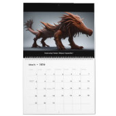 Calendrier La faune de la Galaxie d'E.J. Gold (Mar 2026)