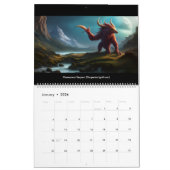 Calendrier La faune de la Galaxie d'E.J. Gold (Jan 2026)