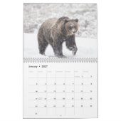 Calendrier La faune de Yellowstone (Jan 2027)
