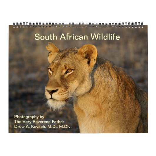 Calendrier La faune sud-africaine (Protection)