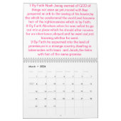 Calendrier La foi vient en entendant la parole de Dieu. (Mar 2026)