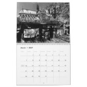 Calendrier La France vintage Paris 1970 (Mar 2027)