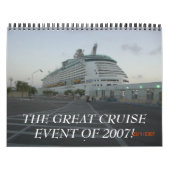 CALENDRIER LA GRANDE CROISIÈRE DE 2007 ! (Protection)