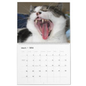 Calendrier La Grande Menace De Chat (Mar 2026)