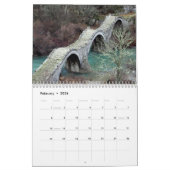 Calendrier la Grèce montagneuse (Feb 2026)