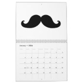 CALENDRIER LA MEILLEURE MOUSTACHE NOIRE (Jan 2026)