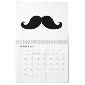 CALENDRIER LA MEILLEURE MOUSTACHE NOIRE (Feb 2027)