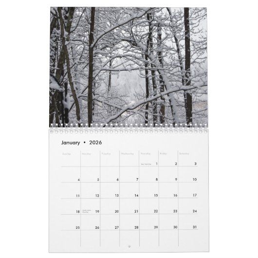 Calendrier La Mlle Molly Photography Calendar (Jan 2026)