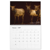 Calendrier La nature et la faune de l'Oregon (Feb 2027)