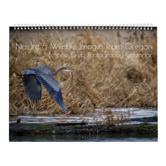 Calendrier La nature et la faune de l'Oregon (Protection)