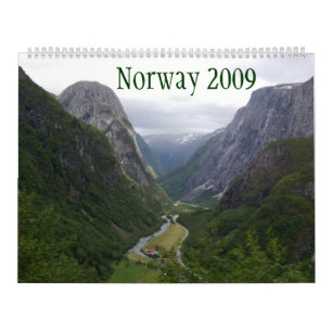 Calendrier La Norvège 2009