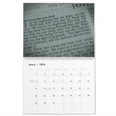 Calendrier La Parole Sainte : Écriture Chrétienne Personnalis (Mar 2026)