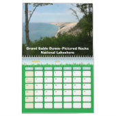 Calendrier La péninsule supérieure du Michigan. (Mar 2026)