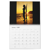 Calendrier La Plage (Jan 2027)