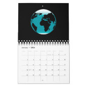 Calendrier La planète Terre (Jan 2026)