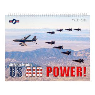 Calendrier LA PUISSANCE AÉRIENNE AMÉRICAINE ! - Aviation de l