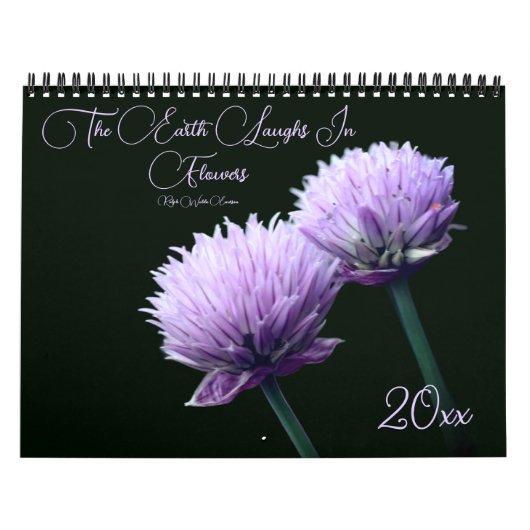 Calendrier La Terre rit en fleurs (Protection)