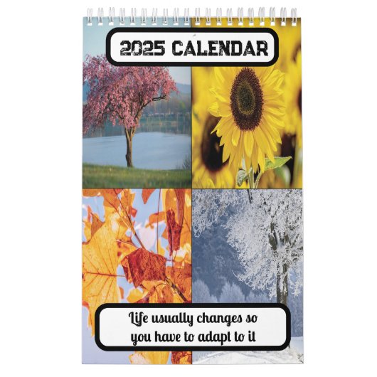 Calendrier La vie change généralement, vous devez donc adapte (Protection)
