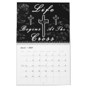 Calendrier La vie commence à la croix (Mar 2027)