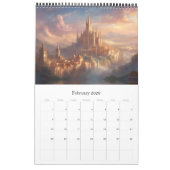 Calendrier La ville de Milan, imaginaire en art numérique, (Feb 2026)