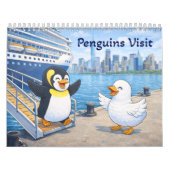Calendrier La visite du pingouin à NYC (Protection)
