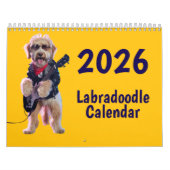 Calendrier Labradoodle Calendar (Protection)