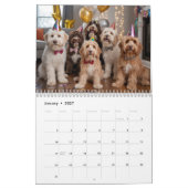 Calendrier Labradoodle Calendar (Jan 2027)
