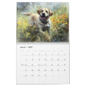 Calendrier Labrador Retriever 2026 (Mar 2027)
