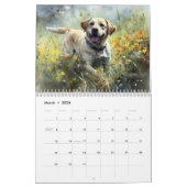 Calendrier Labrador Retriever Calendar, n'importe quelle anné (Mar 2026)