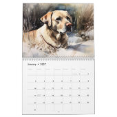 Calendrier Labrador Retriever, calendrier pour n'i (Jan 2027)