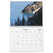 Calendrier Lac Crater Oregon (Feb 2026)