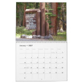 Calendrier Lac Crater Oregon (Jan 2027)