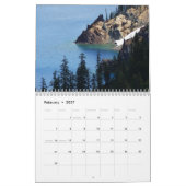 Calendrier Lac Crater Oregon (Feb 2027)