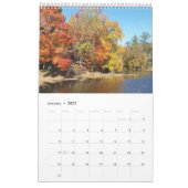 Calendrier Lacs de 12 mois (Jan 2027)