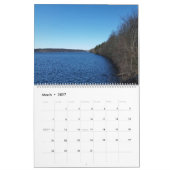 Calendrier Lacs de 12 mois (Mar 2027)