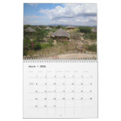 Calendrier L'Afrique le mont Kilimandjaro (Mar 2026)