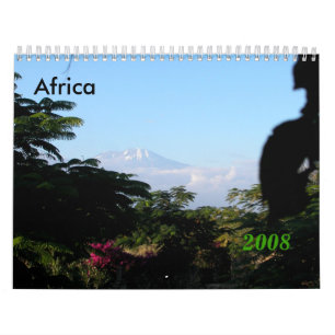 Calendrier L'Afrique le mont Kilimandjaro