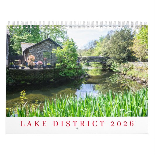 Calendrier Lake District 2026 (Protection)