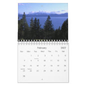 Calendrier Lake Tahoe 2021 (Feb 2027)