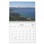 Calendrier Lake Tahoe 2021 (Jan 2027)