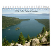 Calendrier Lake Tahoe 2021 (Protection)