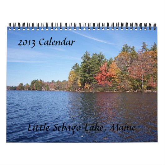 Calendrier Lakeviews du Maine (Protection)